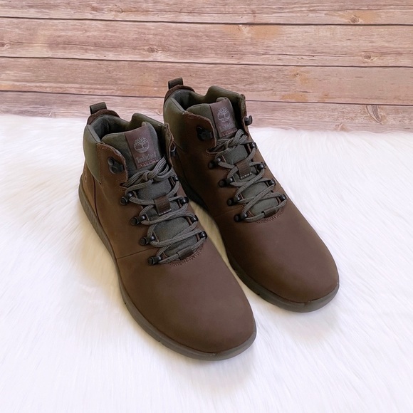 Timberland Men’s Boltero Mid Hiker In Dark Brown - Picture 2 of 7